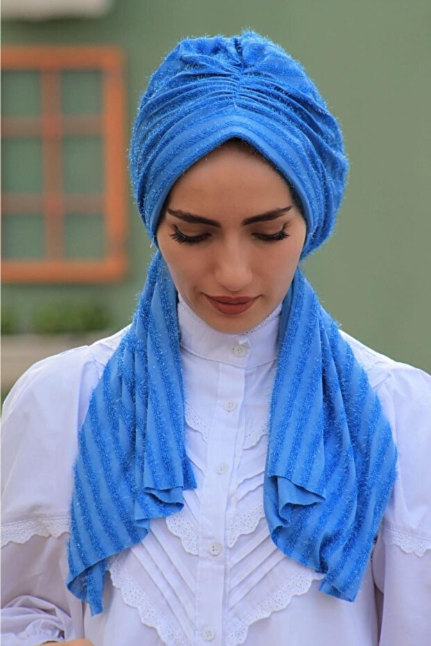 Design Bonnet Bearded Indigo