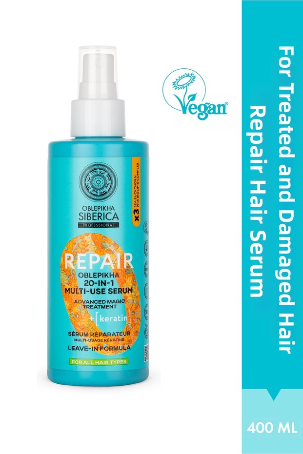 Oblepikha 20-in-1 Repairing Multi-Purpose Hair Serum - Intensive Repair & Shine