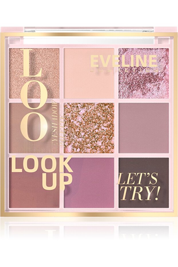 9 Color Eyeshadow Palette - Look Up Lets Try