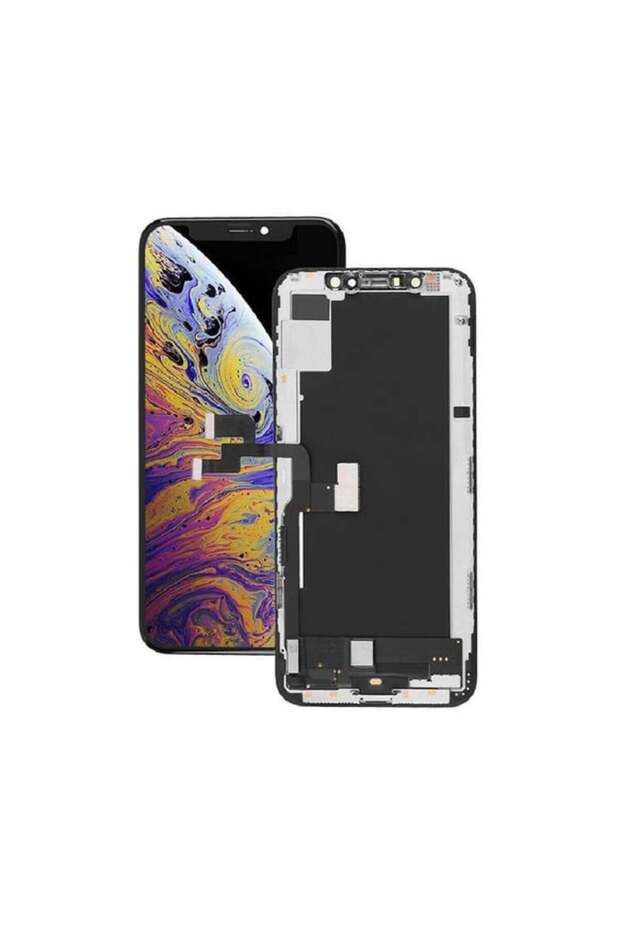 شاشة لمس لهاتف iPhone XS معدلة (أسود)