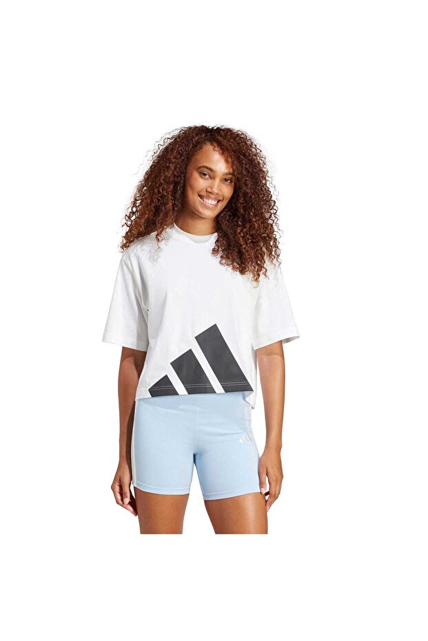 Essentials Big Logo Boyfriend Tee - 1