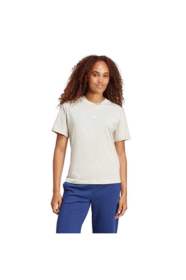 Essentials Small Logo Cotton Tişört - 1