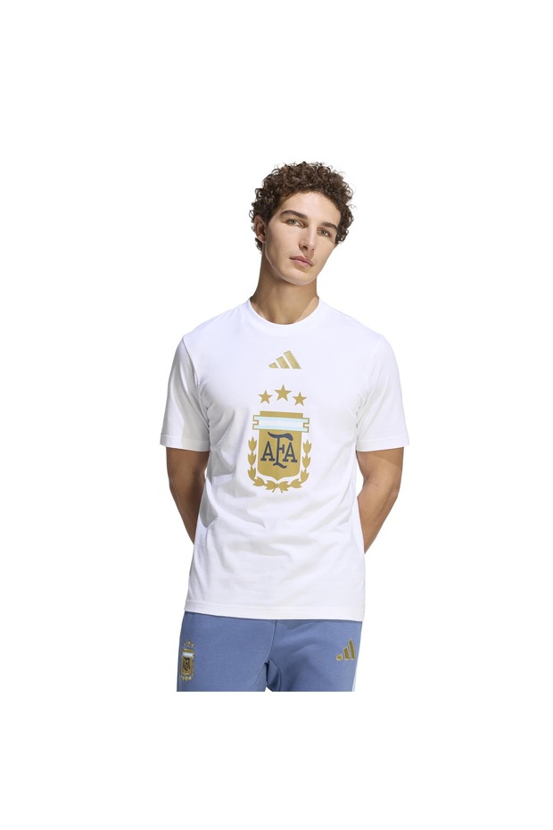 FIFA World Cup 26 Arjantin DNA Graphic Tişört JZ6299 Beyaz - 1