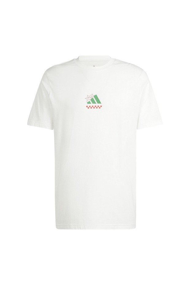 تي شيرت جرافيكي بطبعة بيتزا لاونج - 4