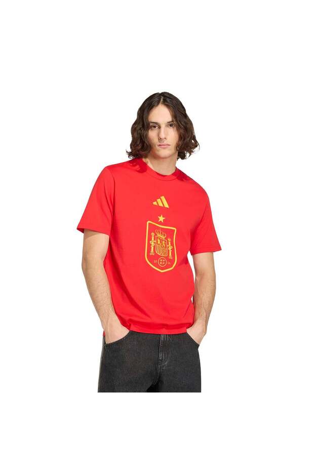 FIFA World Cup 26 İspanya DNA Graphic Tişört JZ2263 Kırmızı - 1