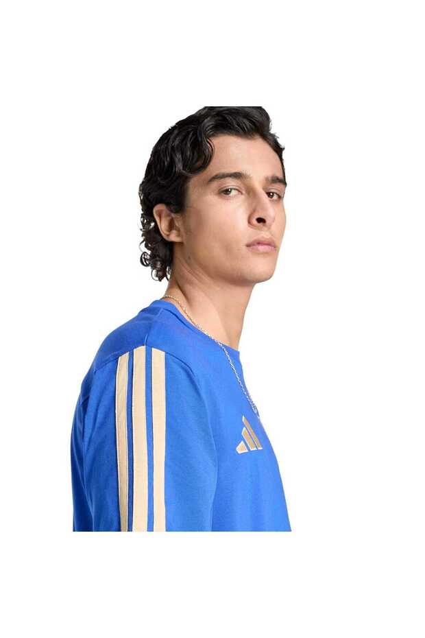 Figc Dna Tee Erkek Spor T-shirt JZ2064 - 5