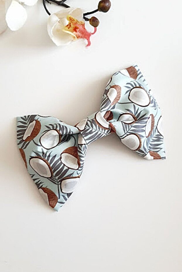 Coconut Patterned Automatic Big Bow Buckle - 2