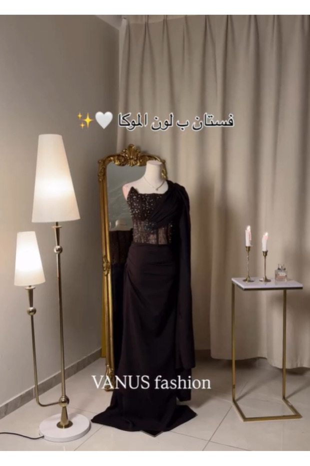 6295 ~ فستان سهرة طويل