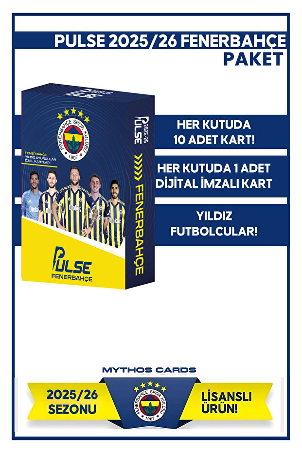 - Pulse Footballer Cards 2025/26 - Pack