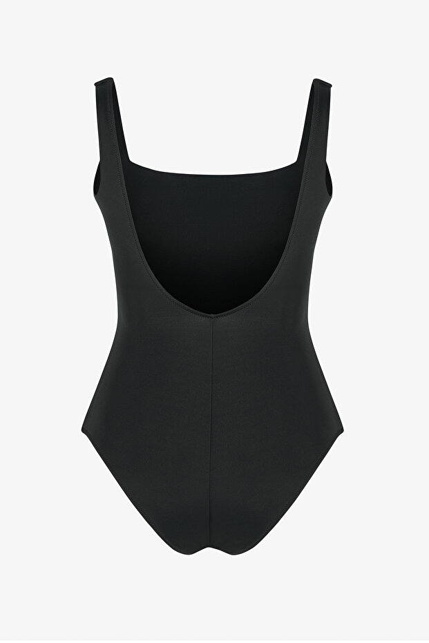 Siyah Neck Opening Mayo - 6