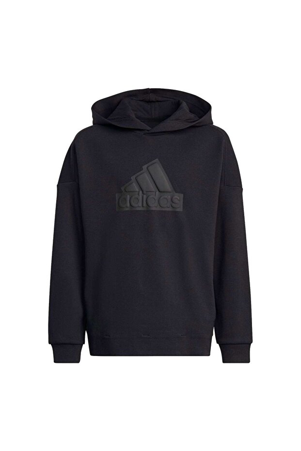 Future Icons Logo Kapüşonlu Çocuk Sweatshirt - 1