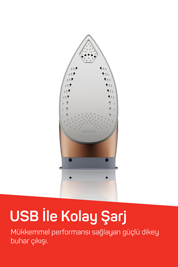 AR6048 SteamArt Plus Buhar Kazanlı Ütü 3000W, 1.5 L Su Tankı, Gri - 7