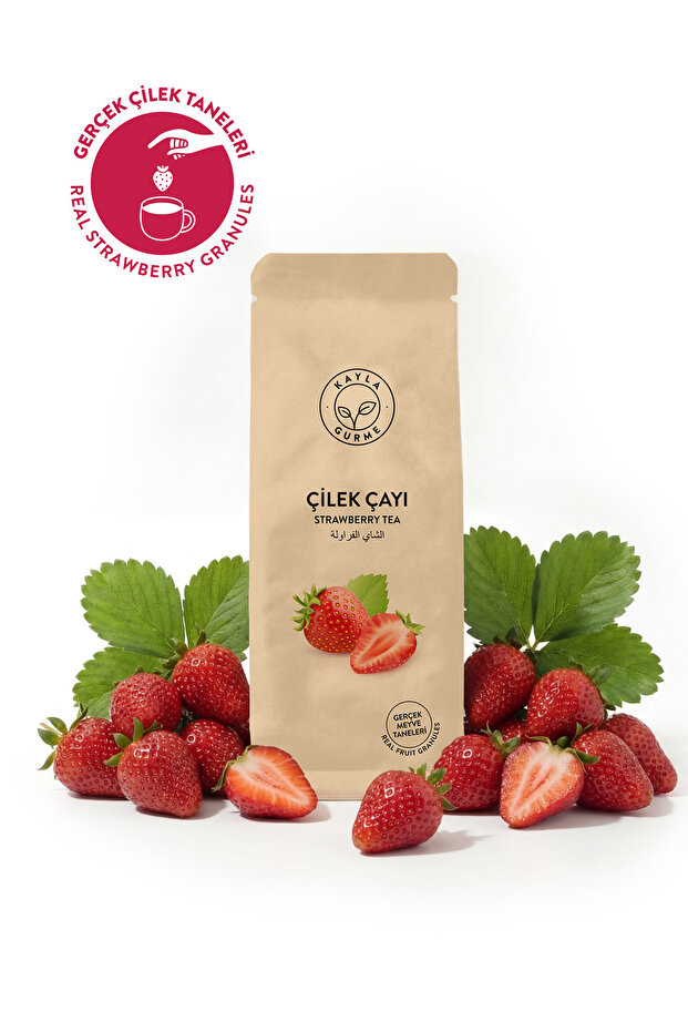 Strawberry Tea - Real Strawberry Fruit Tea with Seeds - 1 kg