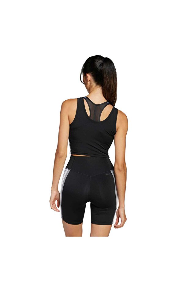 Train Essentials 3-Stripes Crop Atlet - 2