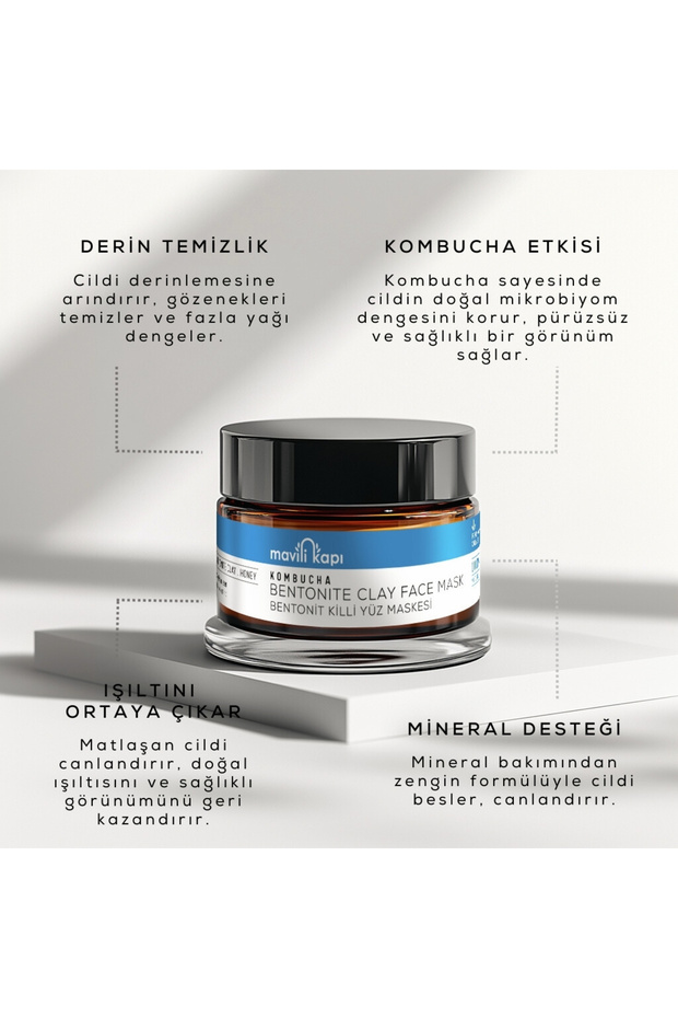 Bentonit Killi Yüz Maskesi - %100 Doğal - 3