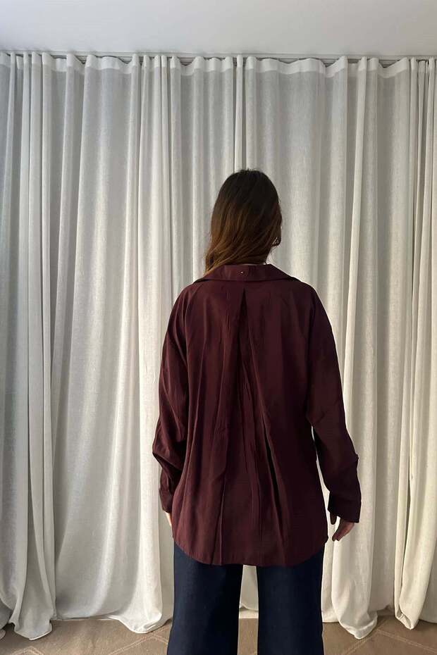 MODAL OVERSİZE GÖMLEK - 7