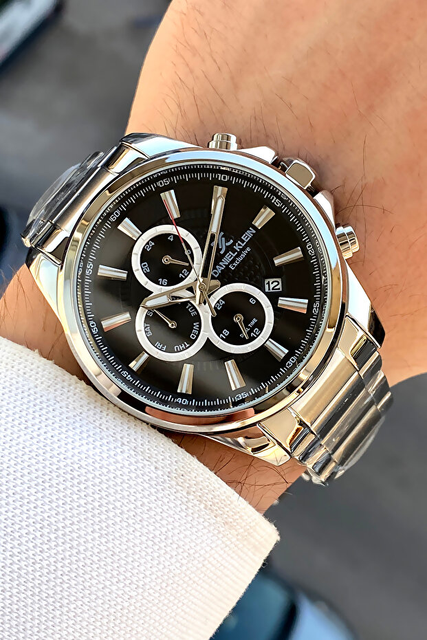 Father's Day Gift Original 24 Months Warranty Steel Waterproof Bracelet Gift Men's Watch