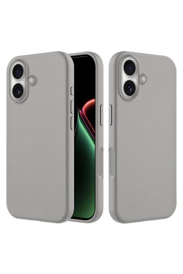 Apple iPhone 16 Compatible Case with Velvet Inside and Erasable Launch Case in Beige