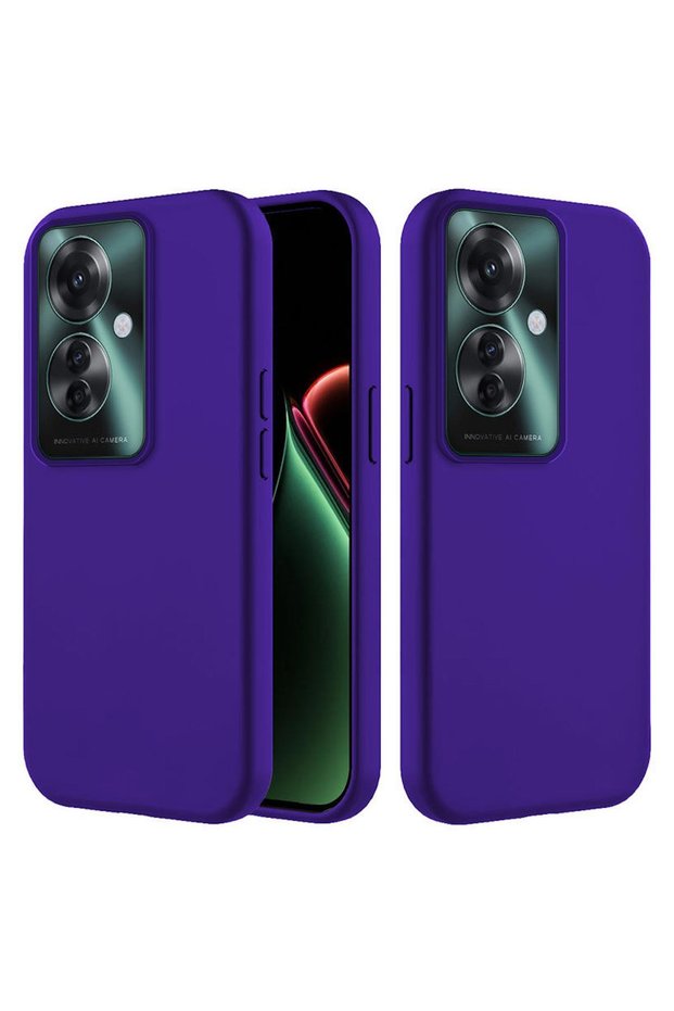 Oppo Reno11 F 5g Compatible Case K Velvet Erasable Launch Case Navy Blue