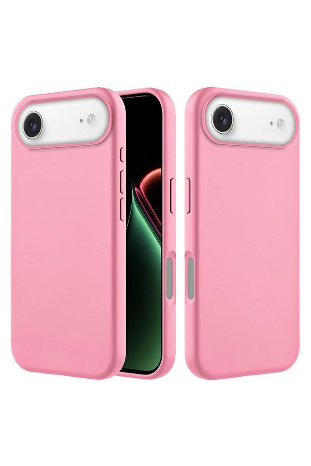 Apple iPhone 17 Air Compatible Velvet Erasable Launch Case Pink