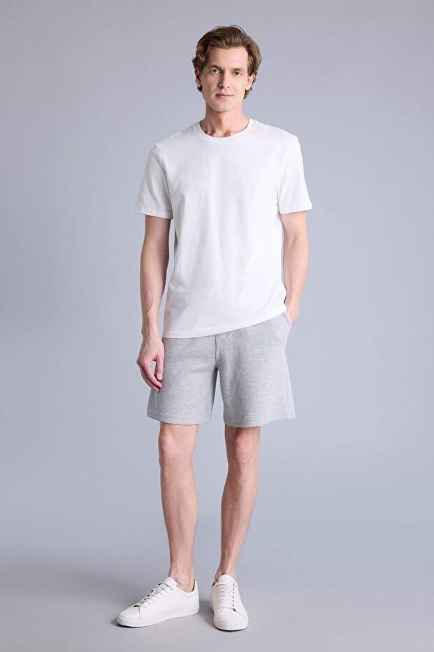 Regular Fit Basic Düz Şort D5103AX25SP - 2