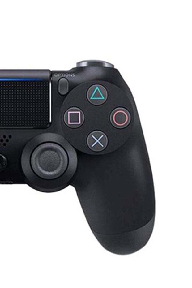 وحدة تحكم لاسلكية لجهاز PS4، مع شريط إضاءة مدمج، ومنفذ صوت، وشحن USB - 3