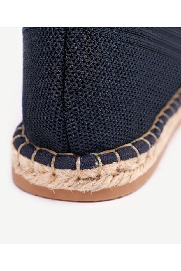 Triko Örme Bağlı Espadril - 3