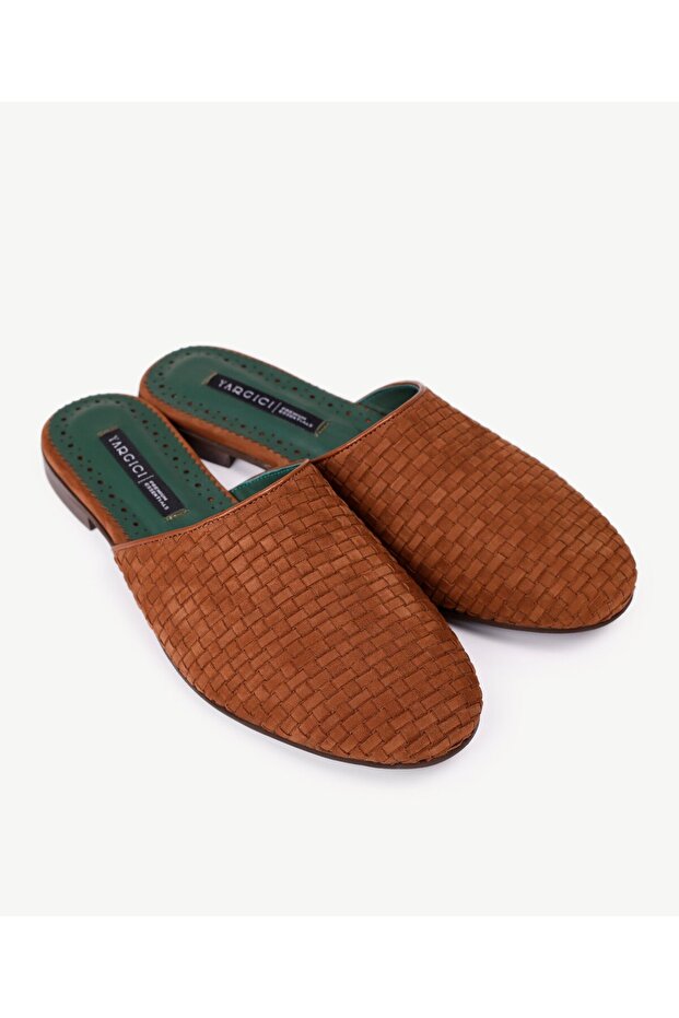 Deri Örme Yumuşak Terlik - 4