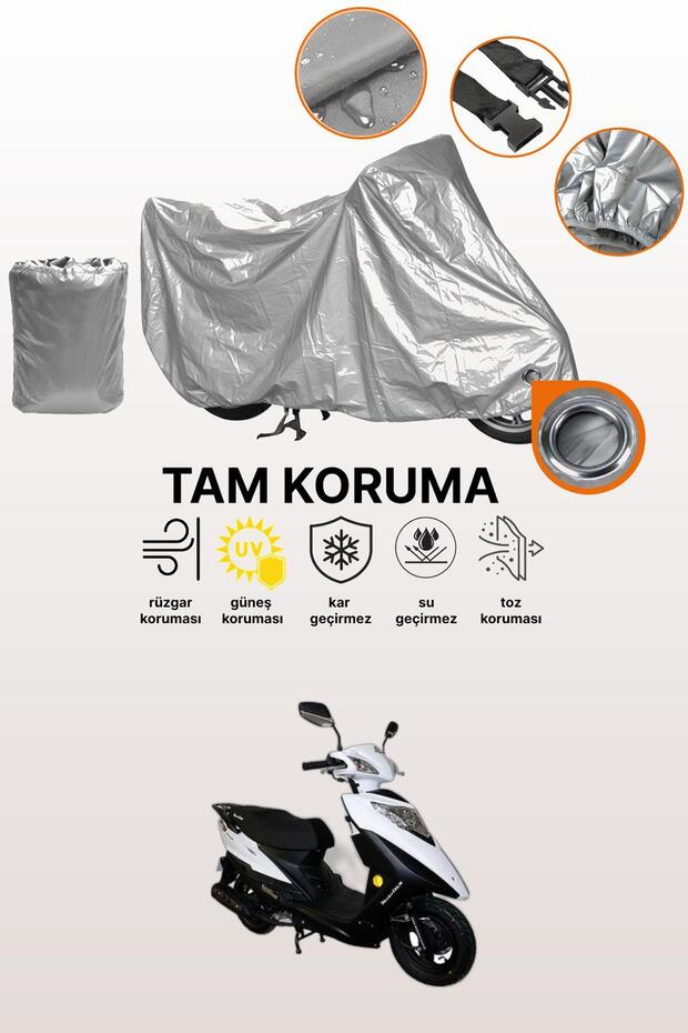 Motolux Rossi 50 Compatible Engine Cover Compatible with Gray Lock