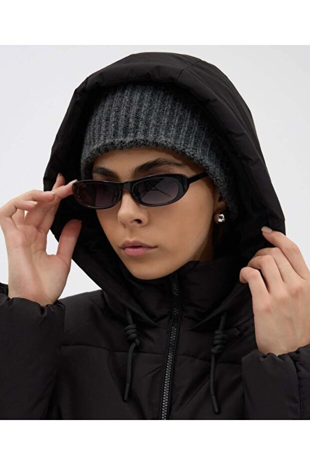 Ribbed Knitted Beret - 5