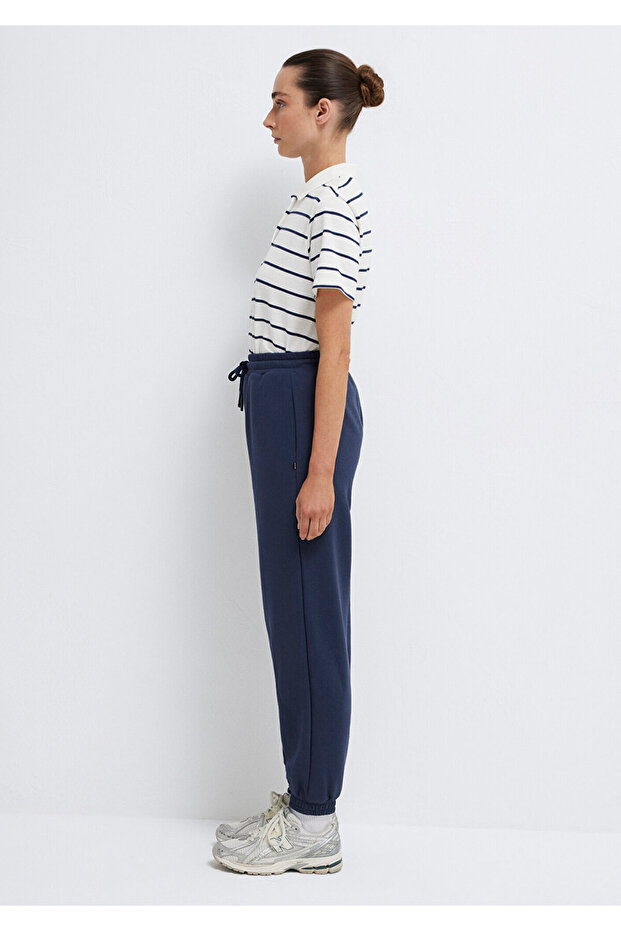 Lacivert Basic Eşofman Altı 1600903-34665 - 5