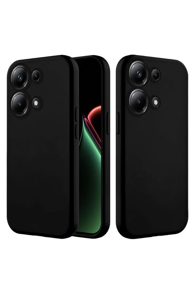 Xiaomi Poco M6 Pro Compatible Velvet Erasable Launch Case Black