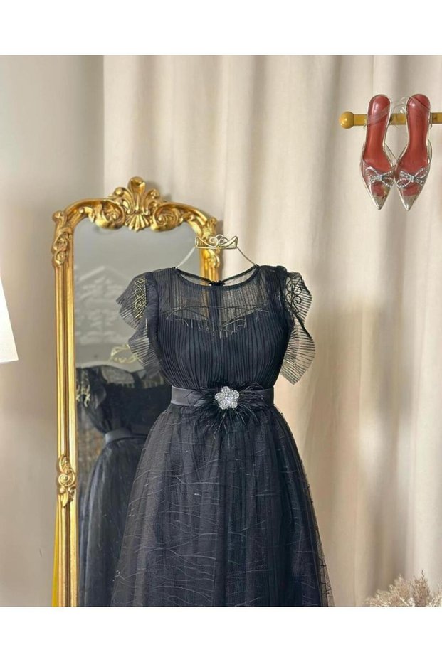 فستان سهرة طويل 4633