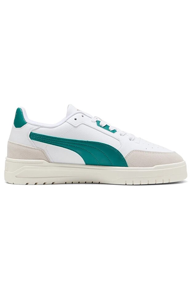 403840 Shuffle Downtown Og Men's Sports Shoes White-Green - 3