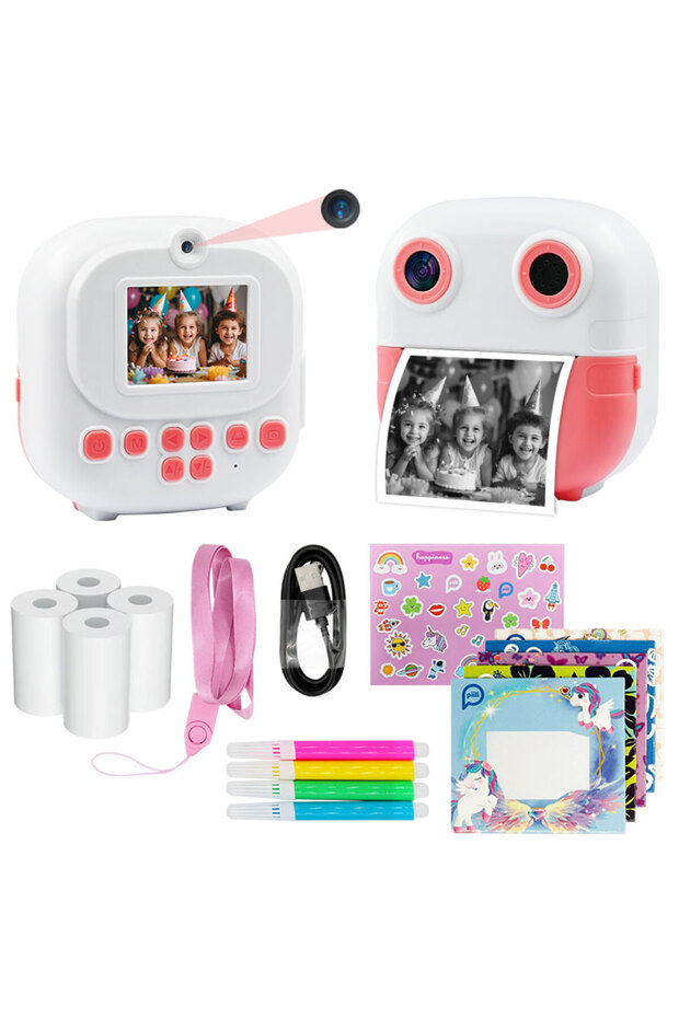 Instant Print Camera Pink - 2