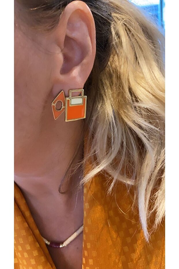 Bronz Gate Küpe - 3