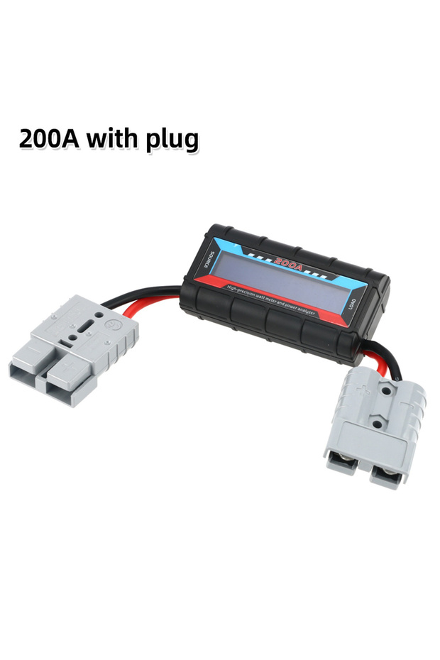 200A with plug High Precision 130A 150A 200A Watt Meter Voltage Amp Meter Power Analyzer Checker / P