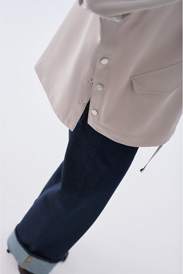 OVERSIZE KAPÜŞONLU PARKA - 5