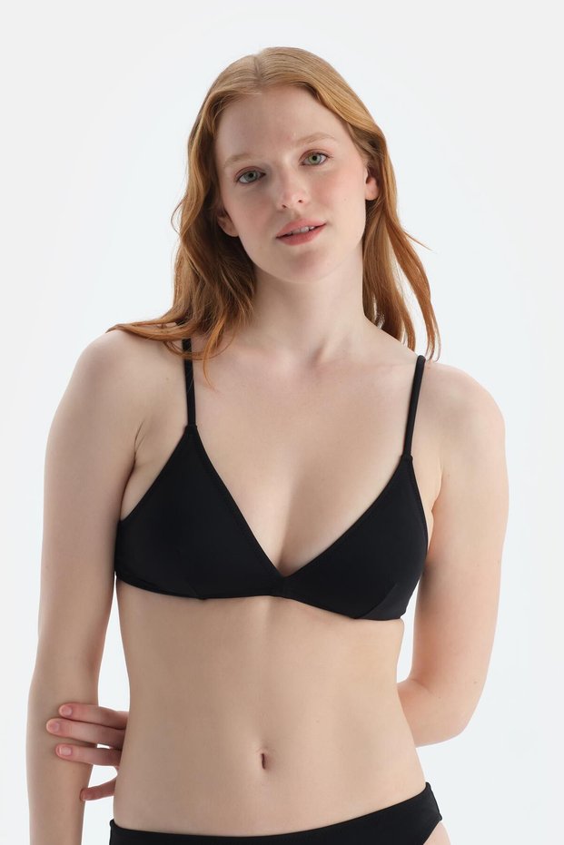 Triunghi negru mic de bikini