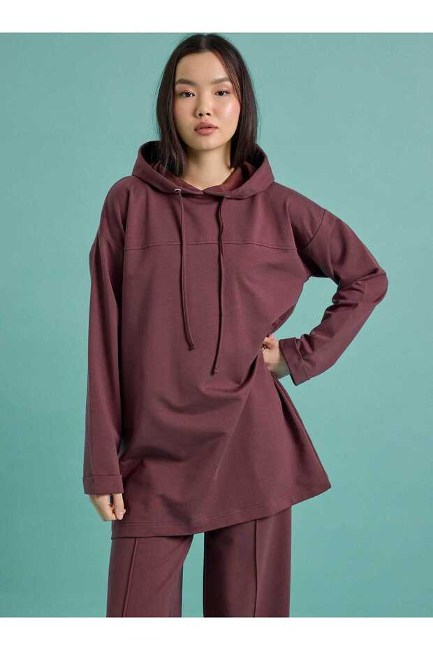 Tracksuit Set - Red Brown - - 3