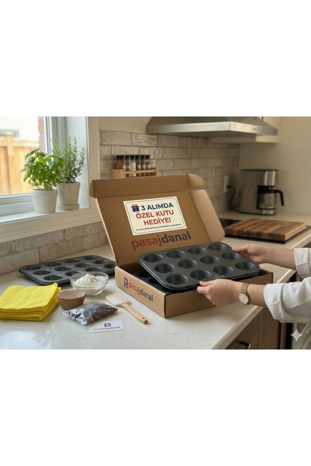 12'li Muffin Kek Kalıbı - 4