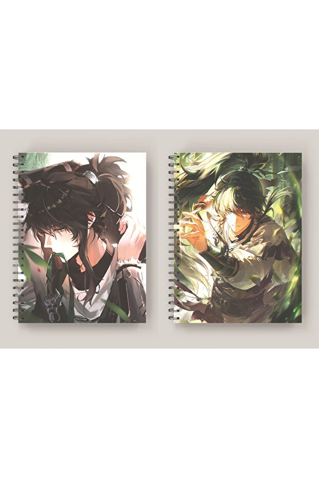2 Pcs Wuwa Wuthering Wawes A5 Size Anime Notebook