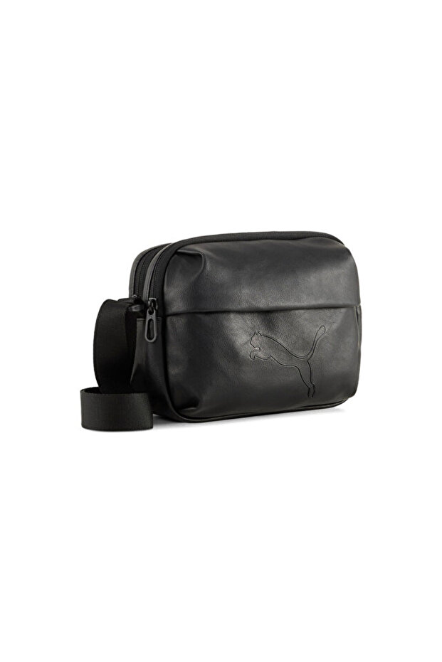 Essentials Pu Crossbody Bag Shoulder Bag -Width: 20 Cm, Height: 15.5 Cm, Depth: 6 cm 09231201 Black