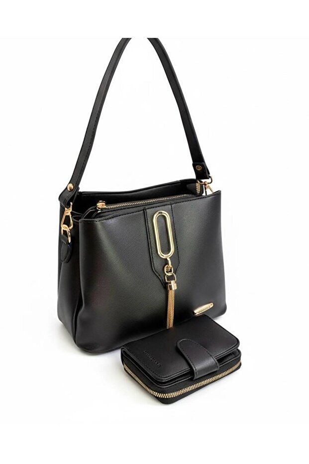 Women's Shoulder Bag and Wallet Two-Piece Set