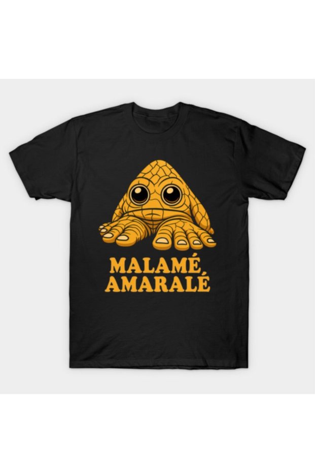 Malamé Amaralé – Italian Brainrot Meme Creature T-Shirt for Men Women 100% Pa Cotton Tiş