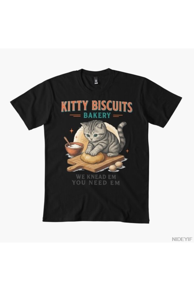 Funny Cat t Shirt for Men Women 100% P Cotton U T-Shirts Short Sleeve Tops 1215-2