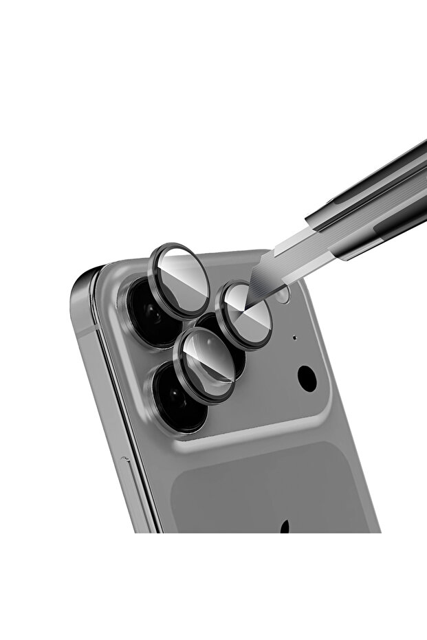 واقي عدسة الكاميرا الصغيرة المتوافق مع هاتف iPhone 17 Pro - 3
