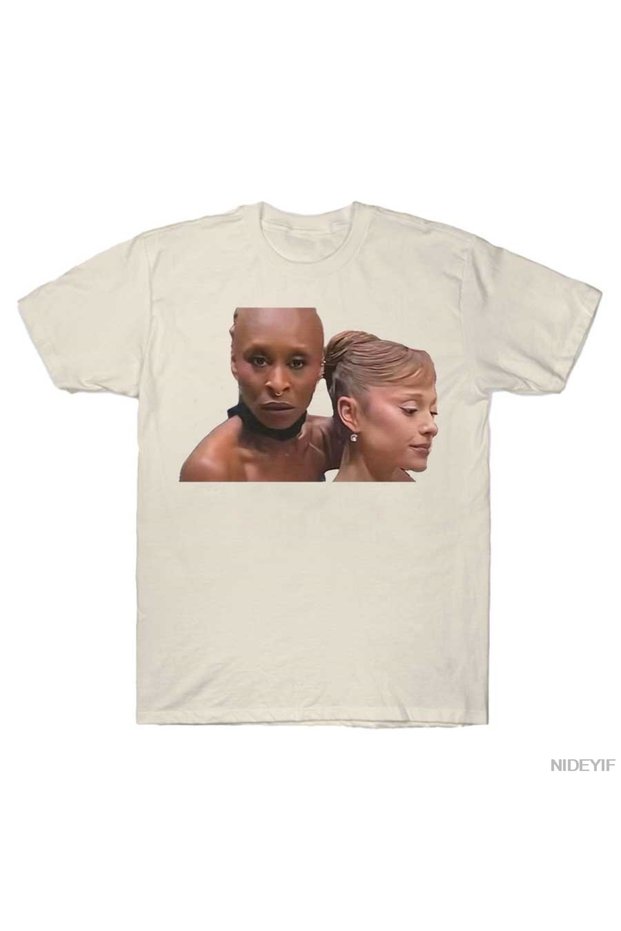 Cynthia and Ariana Meme Men Women T-Shirt 100% Cotton Lu Tshirts Short Sleeve Tops J128
