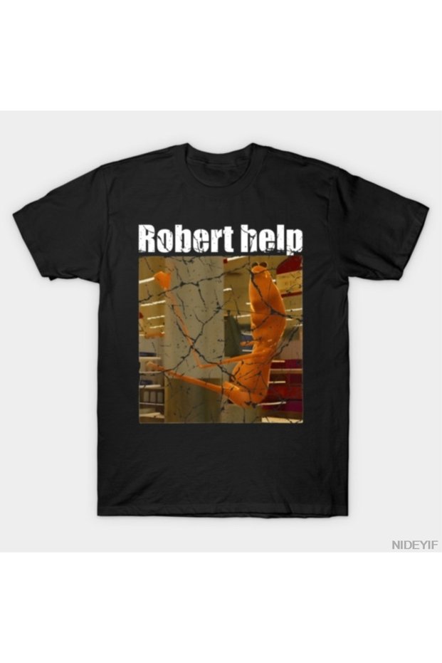 Marcus the Worm Robert Help T-Shirt for Men Women 100% Pack of Cotton t Shirts Short Sleeve