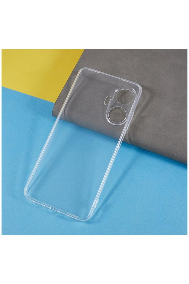 Realme V5 Compatible Case Transparent Soft Silicone Case Transparent
